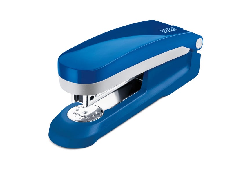 Novus E25 Compact Stapler, 25 Sheet Capacity, Precision Staple Guide, German Engineered, Staple|Pin|Tack, 10 Year Warranty, Blue (020-1766) - Image 1